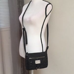 Small black crossbody bag